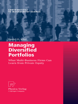 cover image of Managing Diversified Portfolios